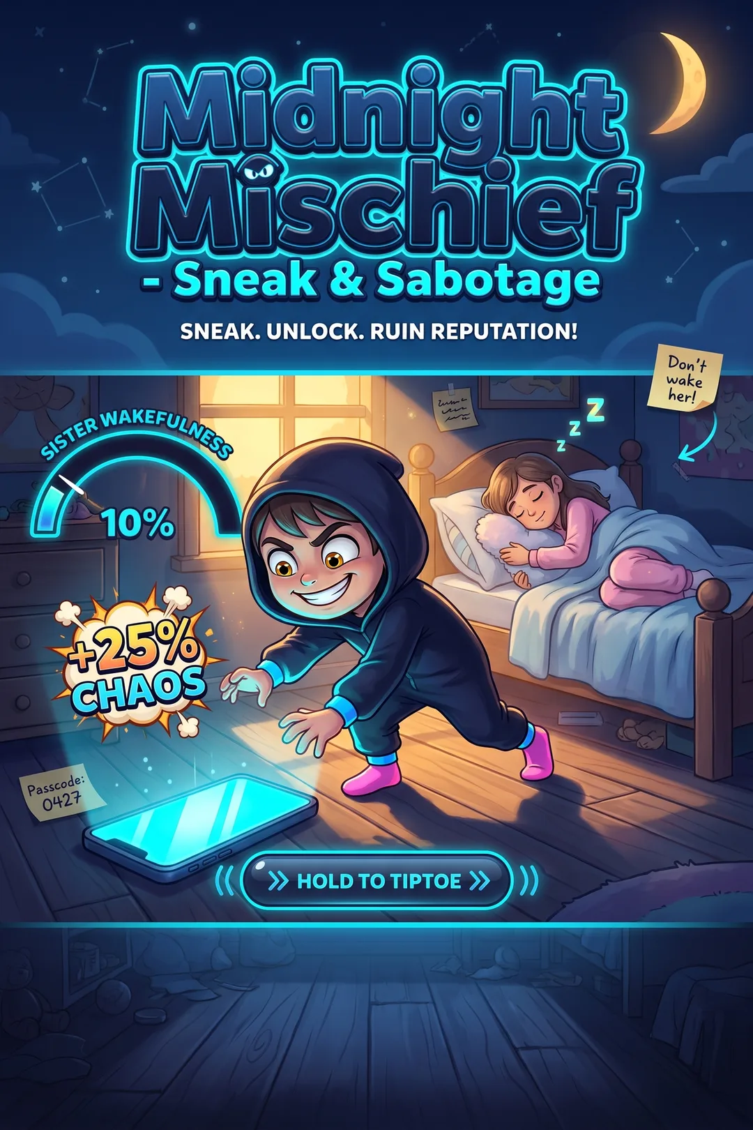 Midnight Mischief - Sneak & Sabotage