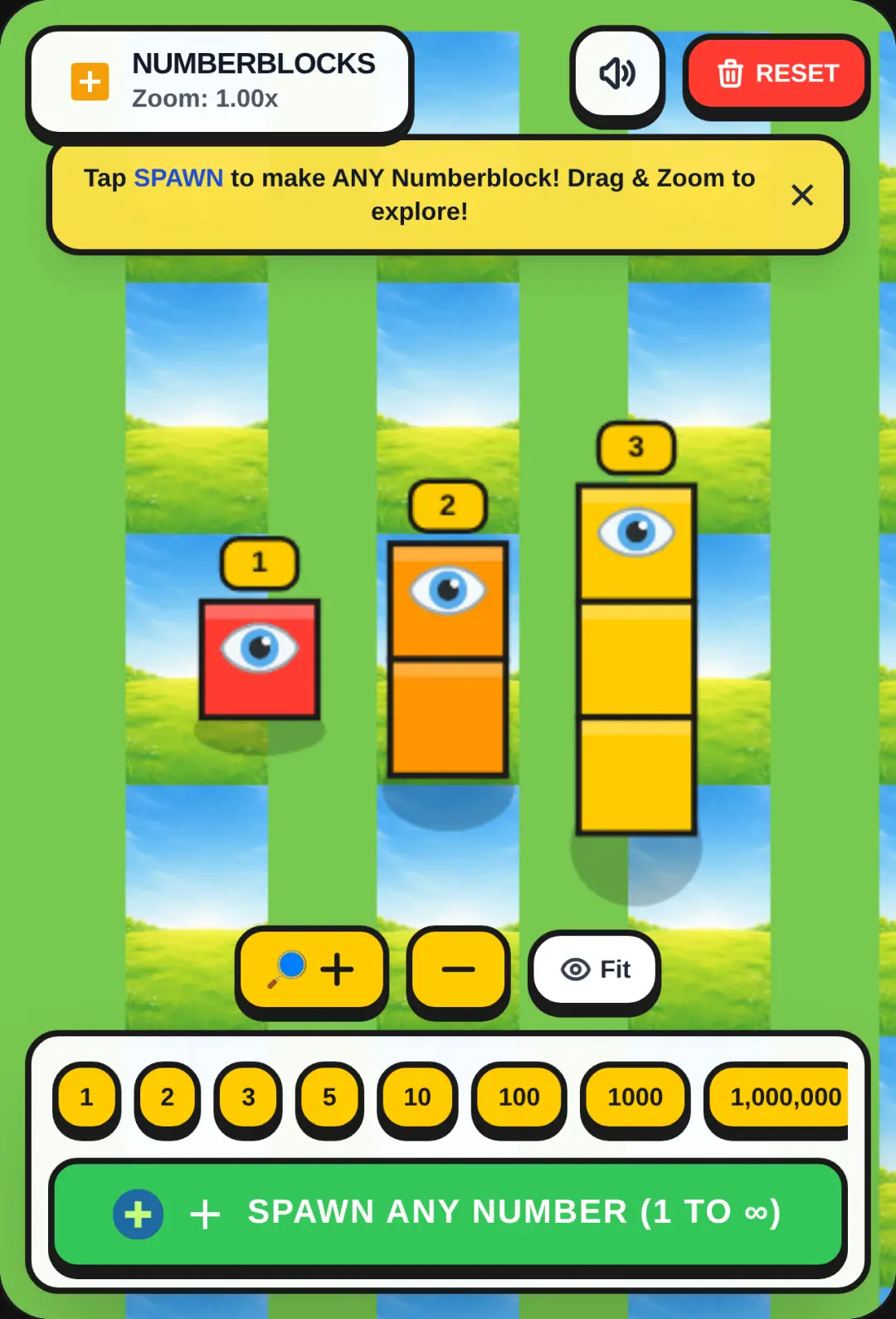 Numberblocks Zoom Sandbox cover
