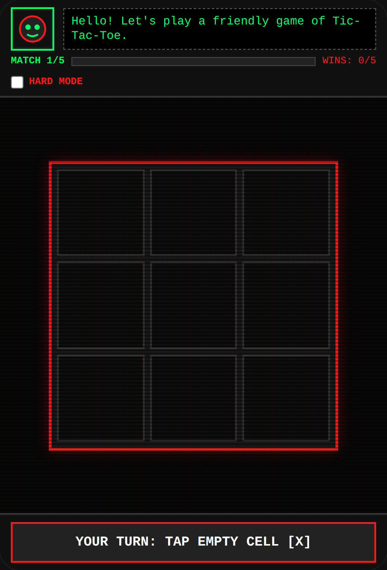 Tic-Tac-Toe: Unimaginable cover