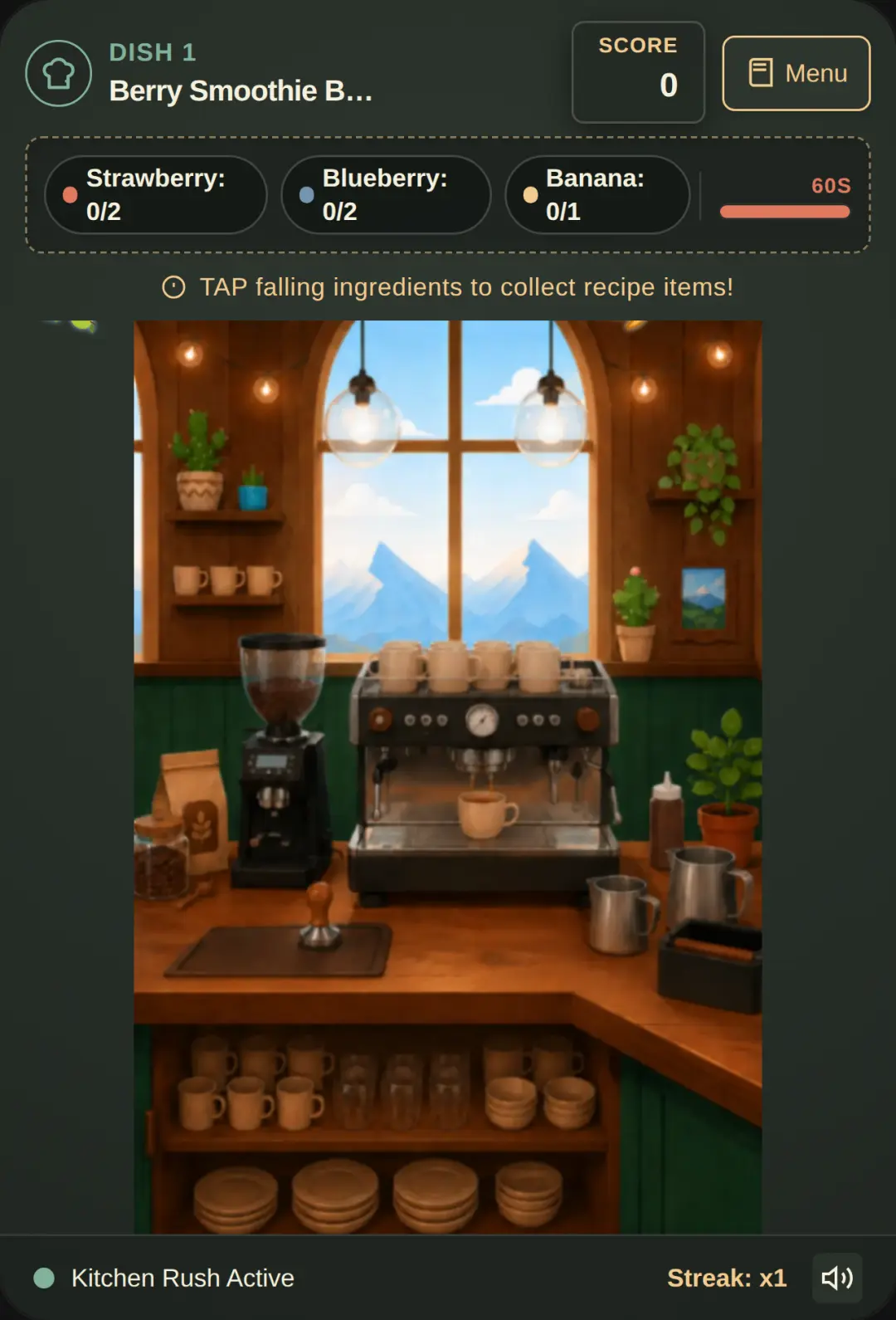 Chalkboard Cafe - Food Tapper cover