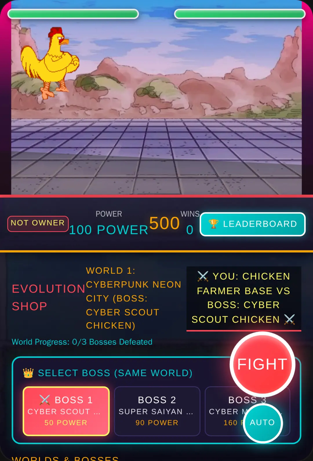 Chicken Fighters 2 cover
