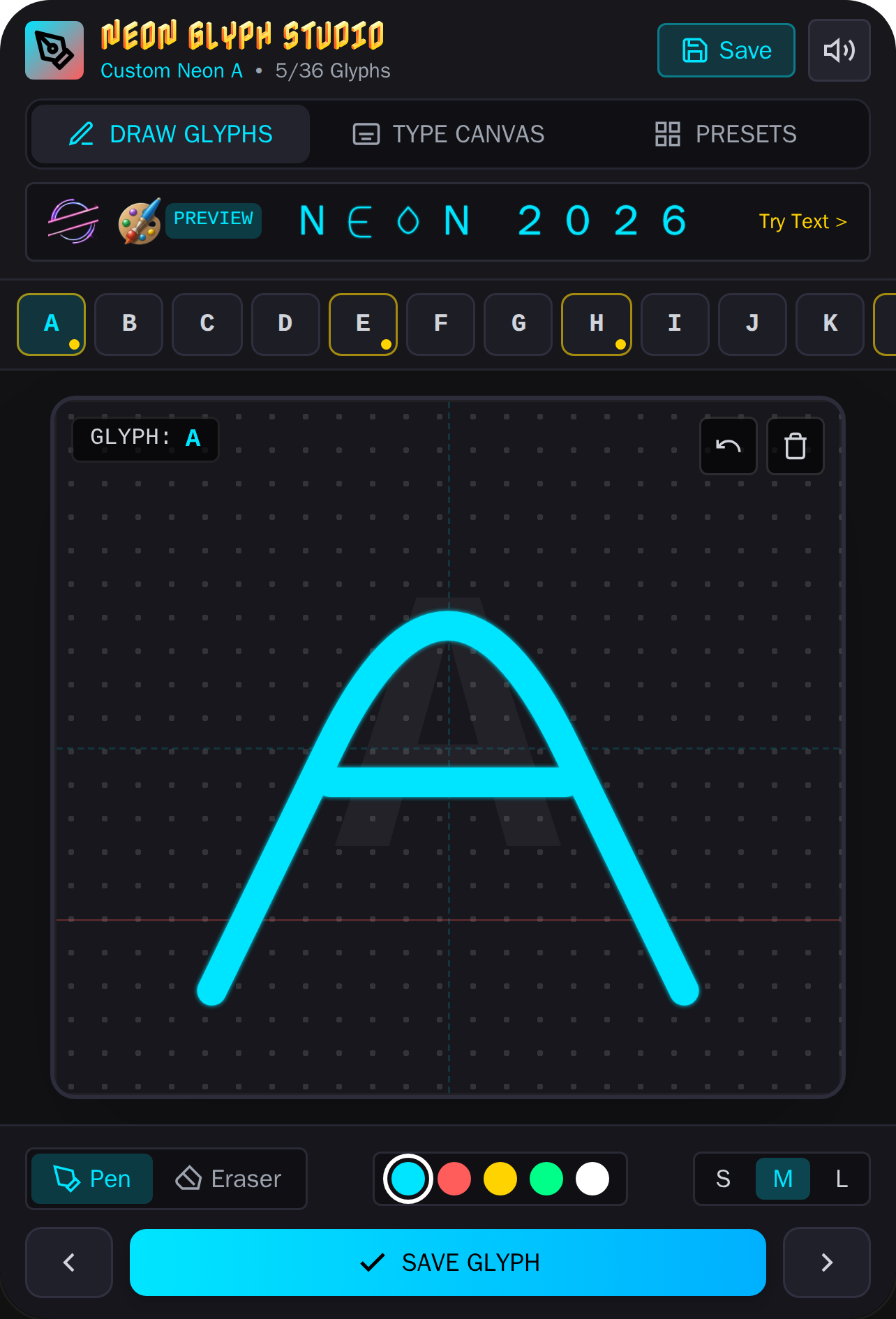 Neon Font Workshop cover