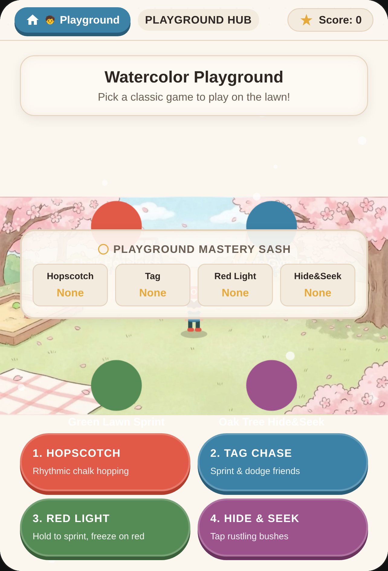 Playground Nostalgia - Classic Childhood Minigames cover