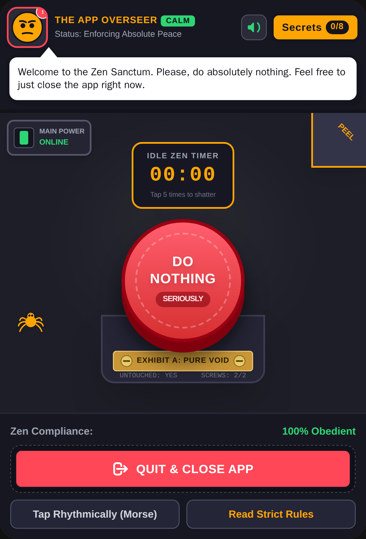 Do Absolutely Nothing cover