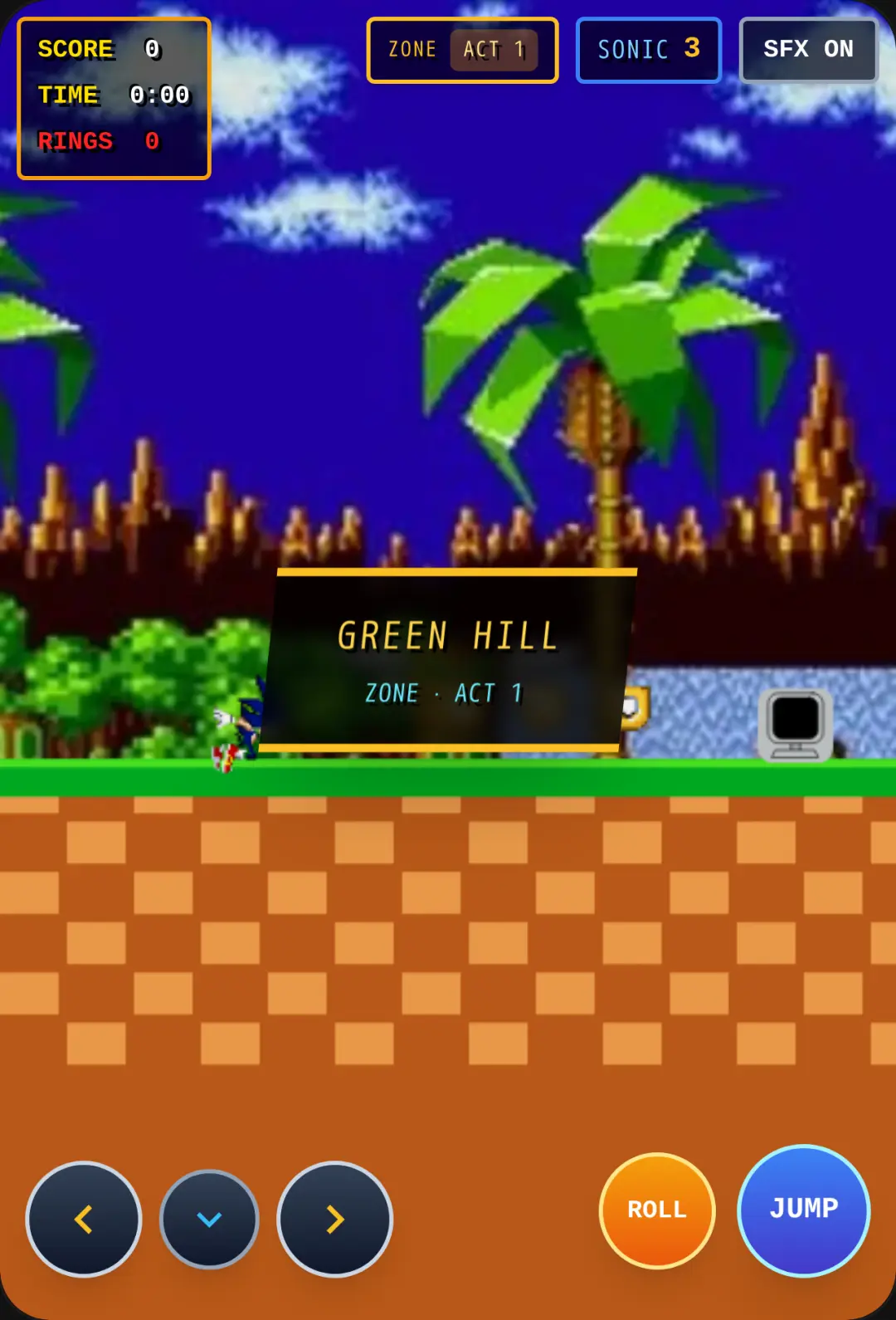 Classic Sonic the Hedgehog - Multi-Zone Adventure cover
