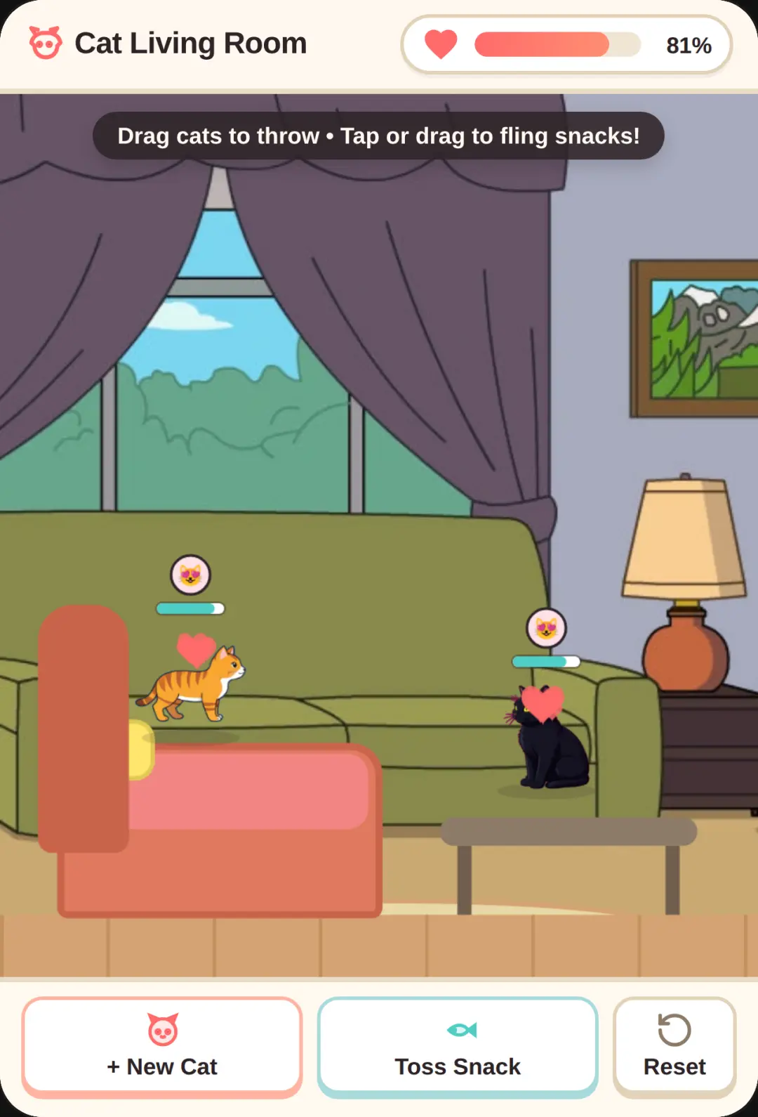 Cat Living Room Physics cover