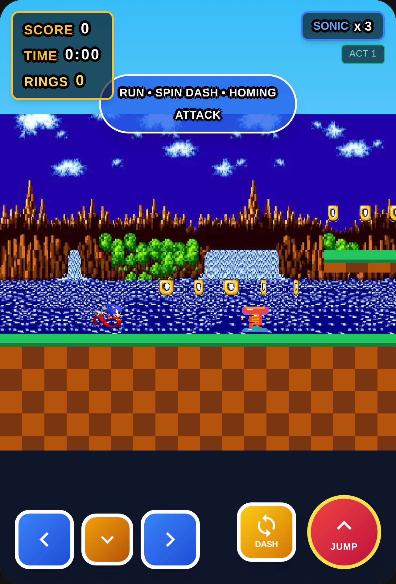Sonic in Green Hill Zone cover