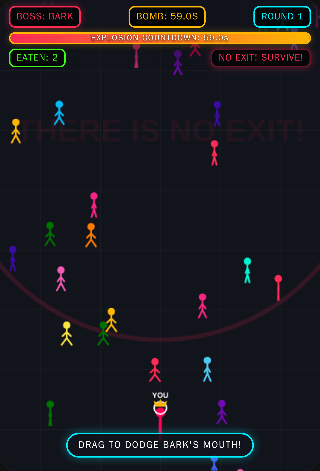 Stickman Survivors: Escape Bark cover
