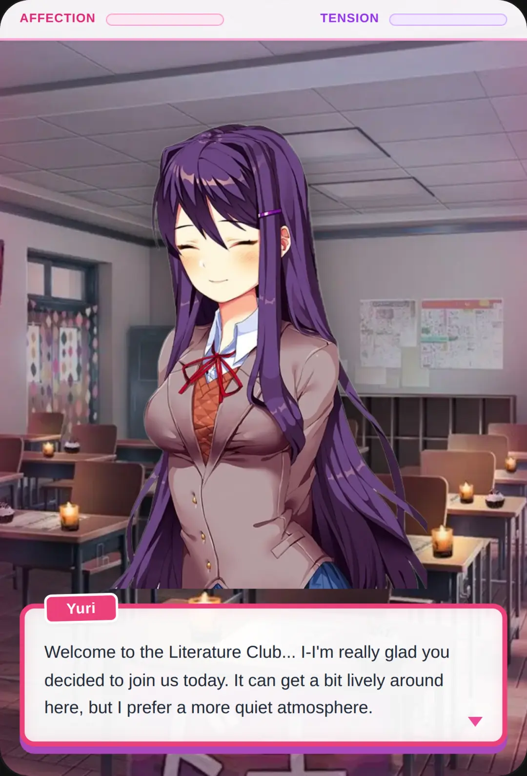 Doki Doki Literature Club - Yuri Story cover