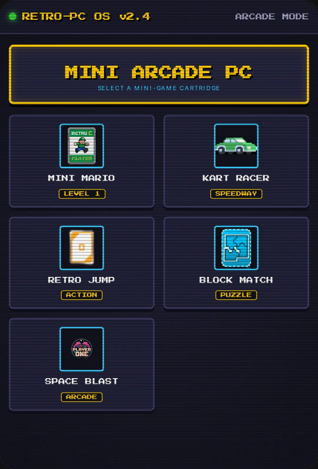 Retro Mini PC Arcade cover