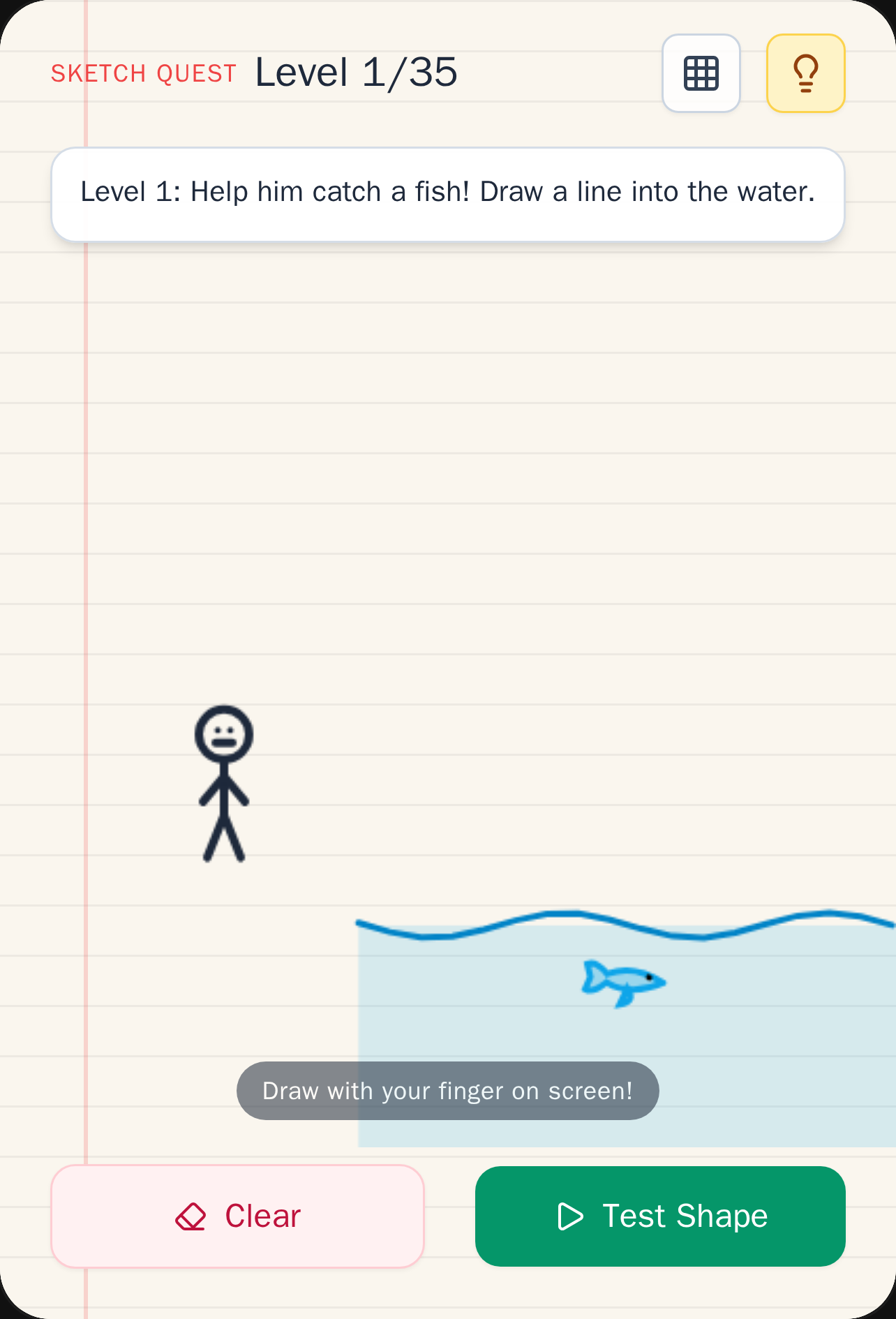 Stickman Sketch Quest