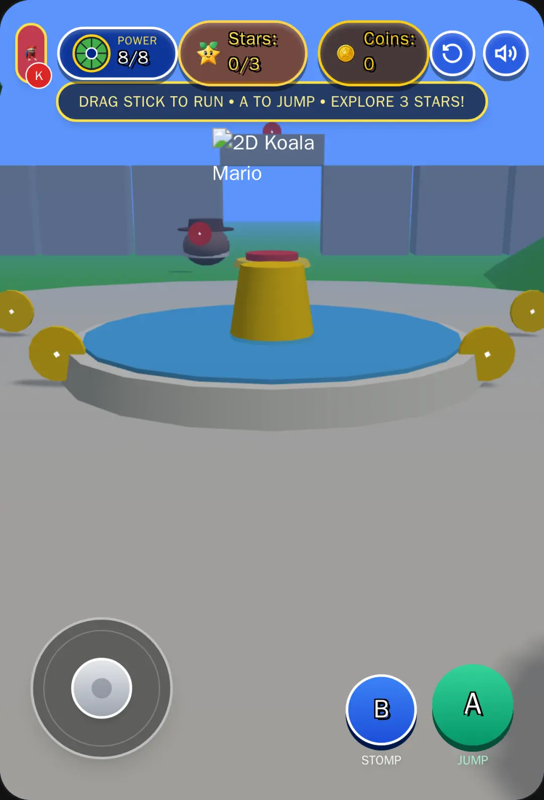 Koala Mario 64 3D cover