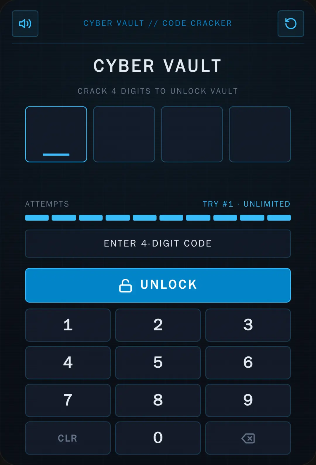 CYBER VAULT // CODE CRACKER cover
