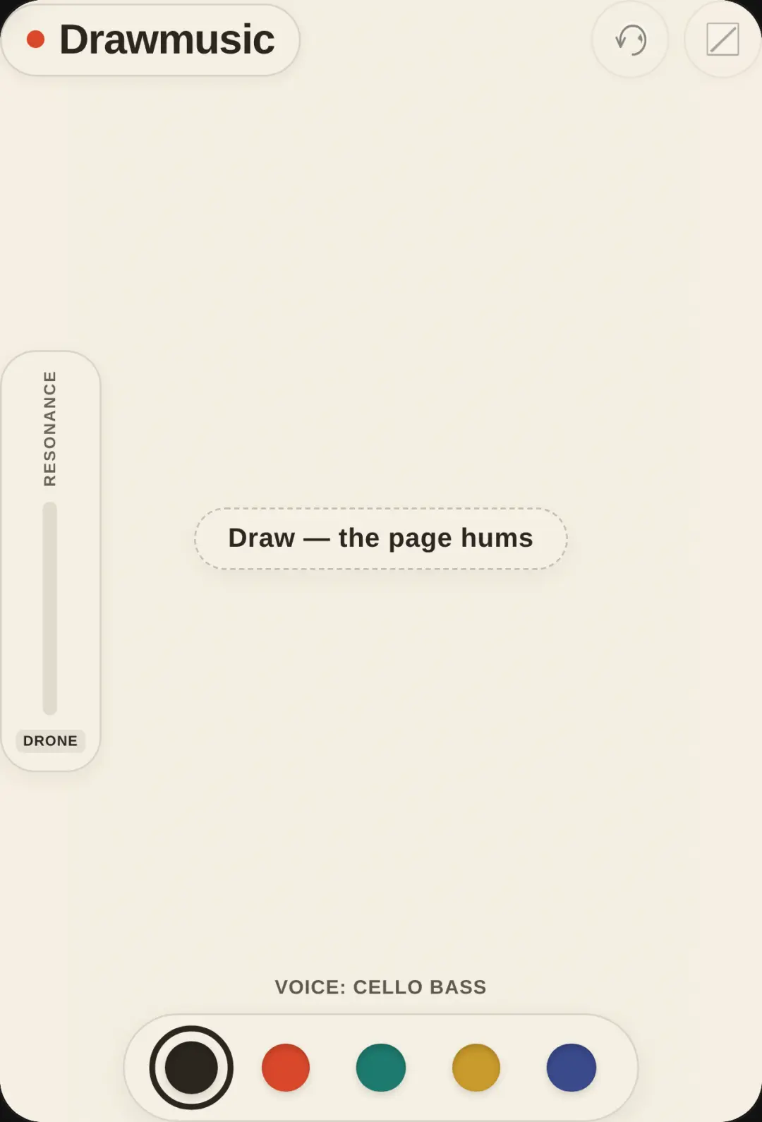 Drawmusic cover