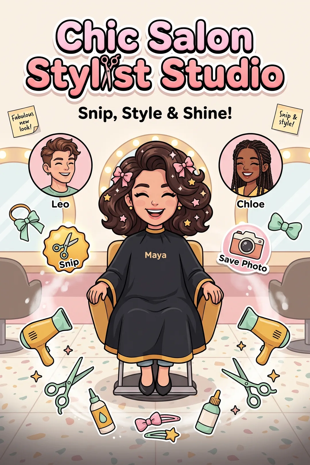 Chic Salon Stylist Studio
