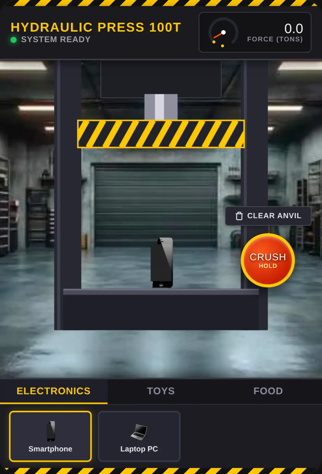 Industrial Hydraulic Press Simulator cover