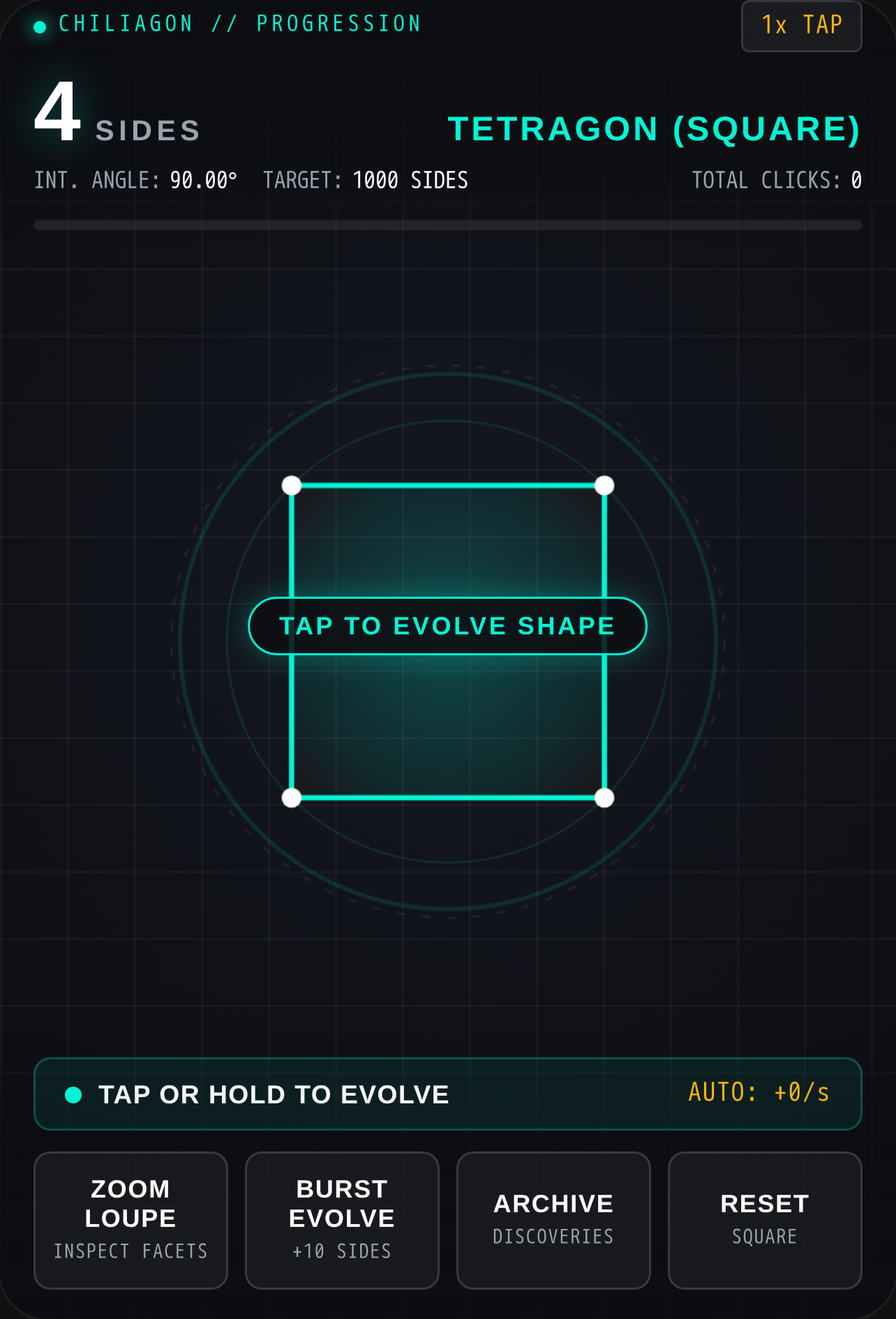 Chiliagon: Geometric Evolution cover
