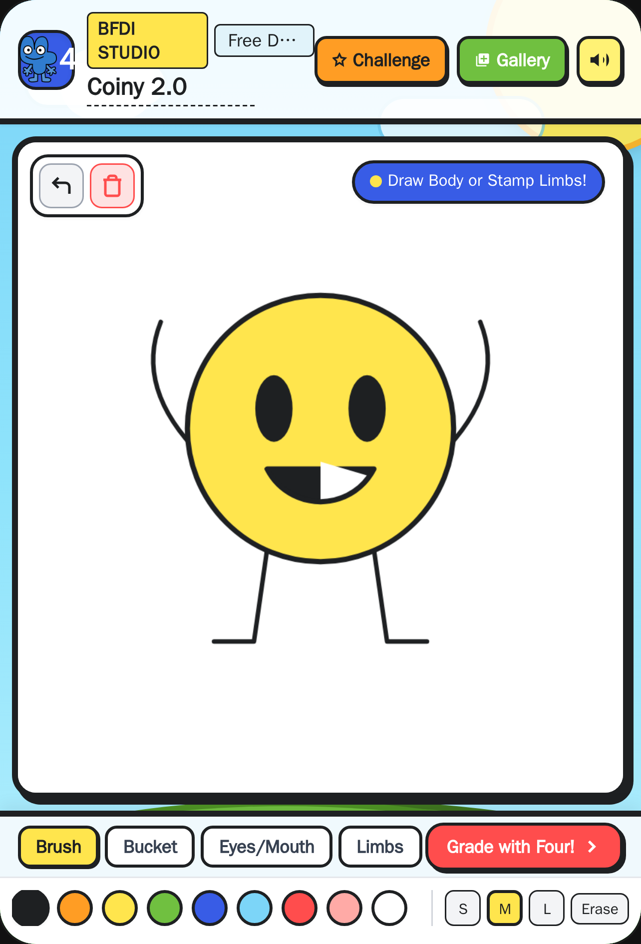Draw Fanart BFDI cover