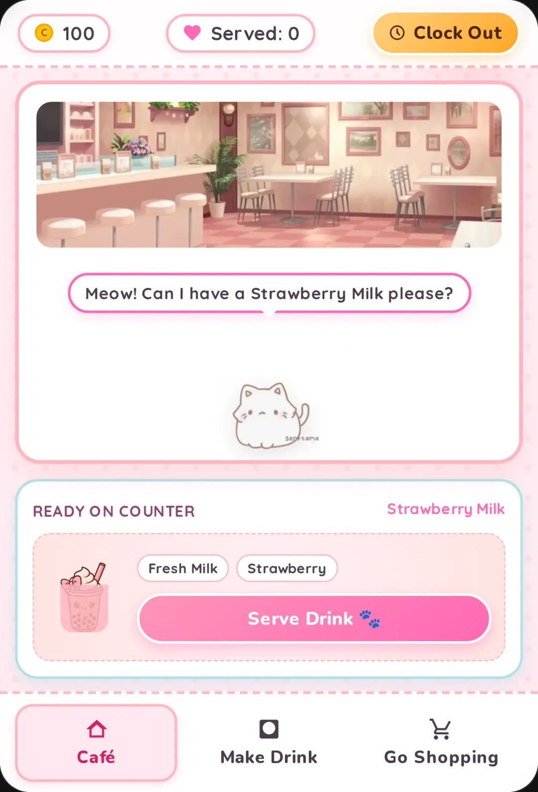 Cutecore Cat Café! (REQUESTED!) cover