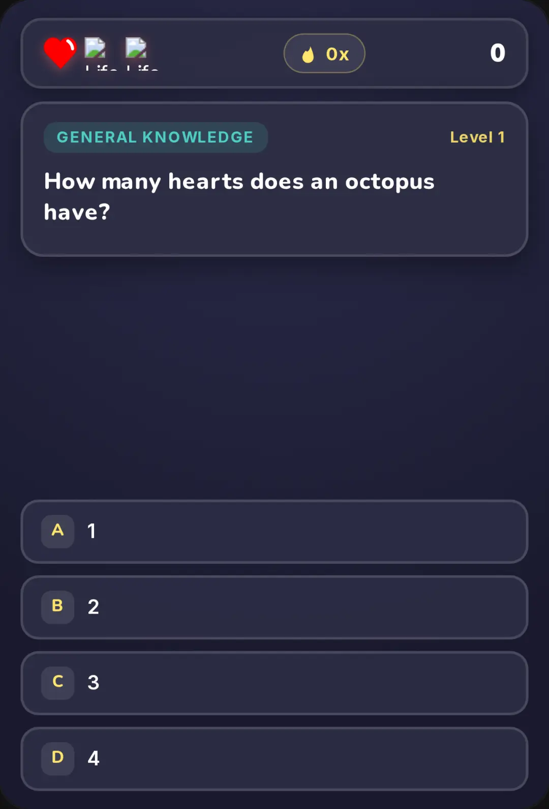 Survival Trivia cover