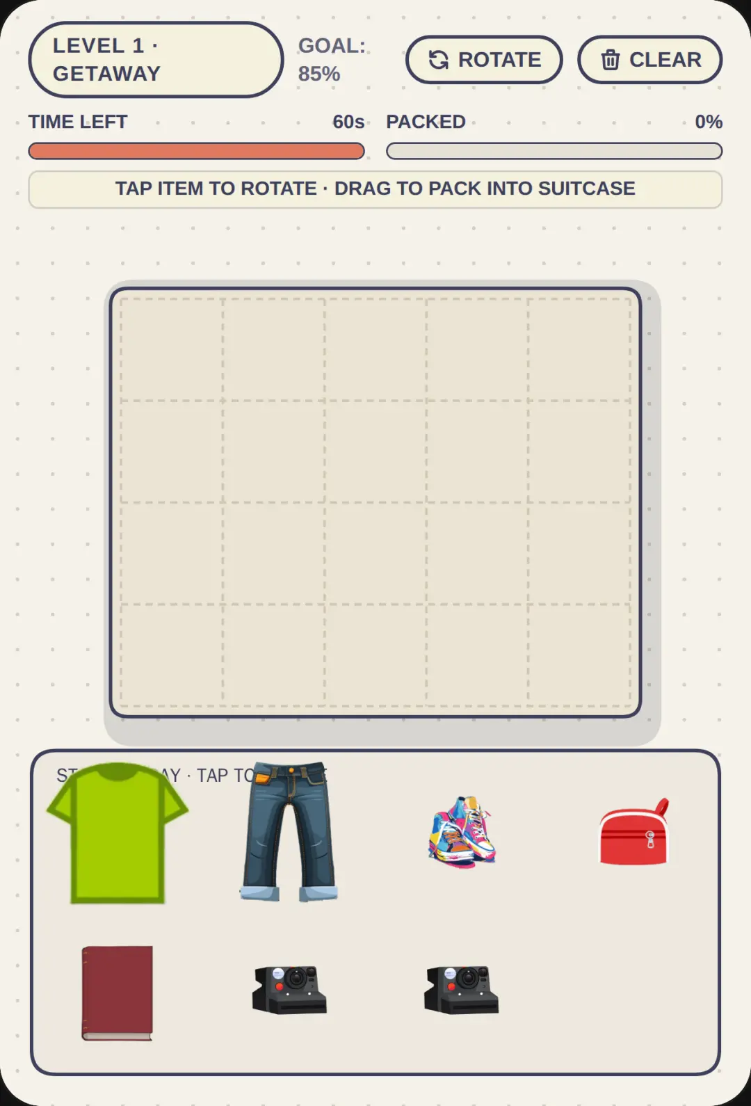 Pack & Go: Luggage Puzzle cover