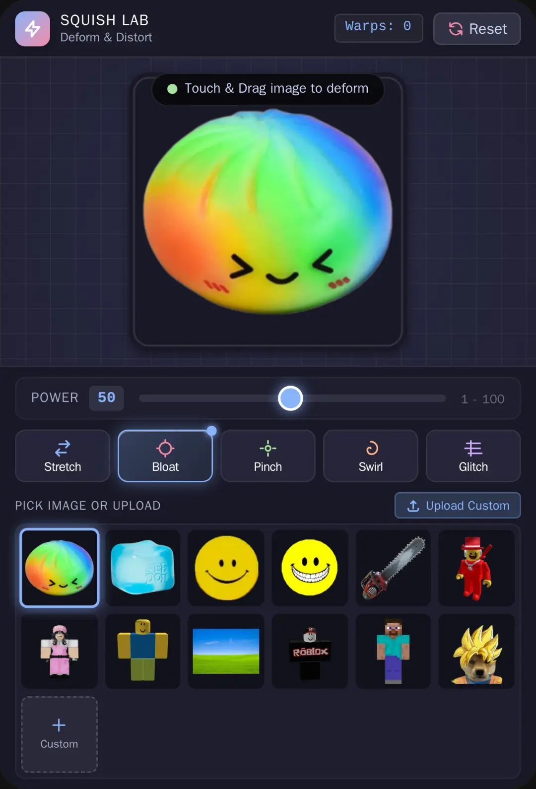 Squish Lab: Warp Studio