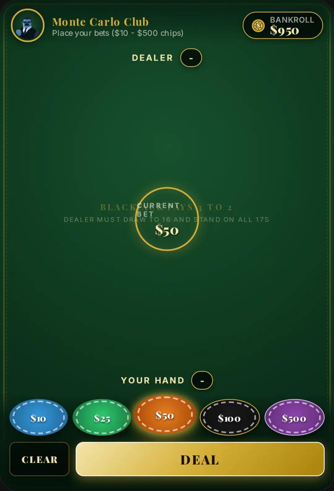 High Roller Blackjack cover