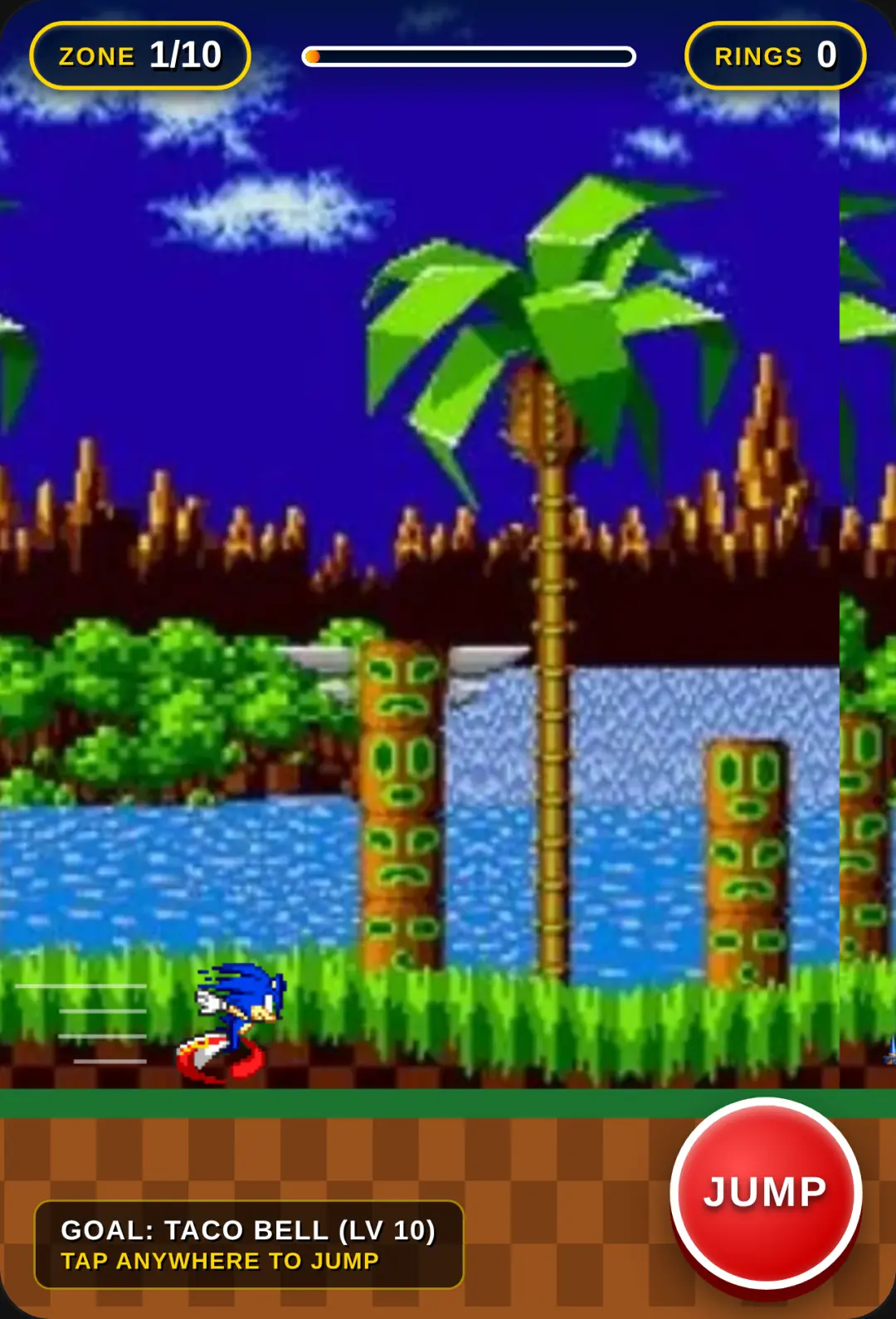Sonic's Taco Bell Sprint cover