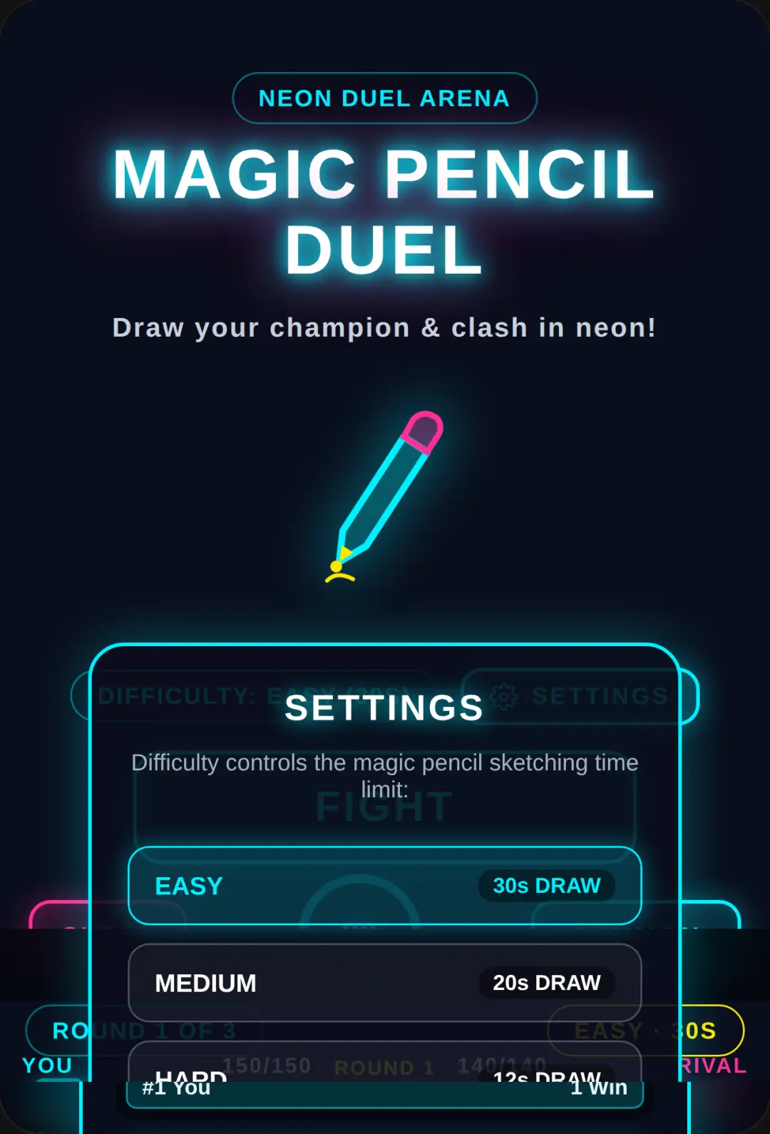 Magic Pencil Duel cover