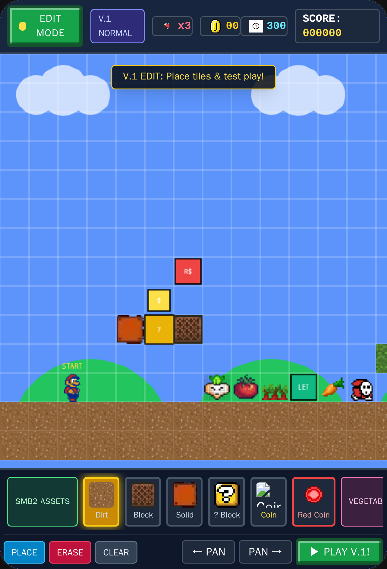 Super Mario Bros 2 Maker - v.1 (coming soon for v.2) cover