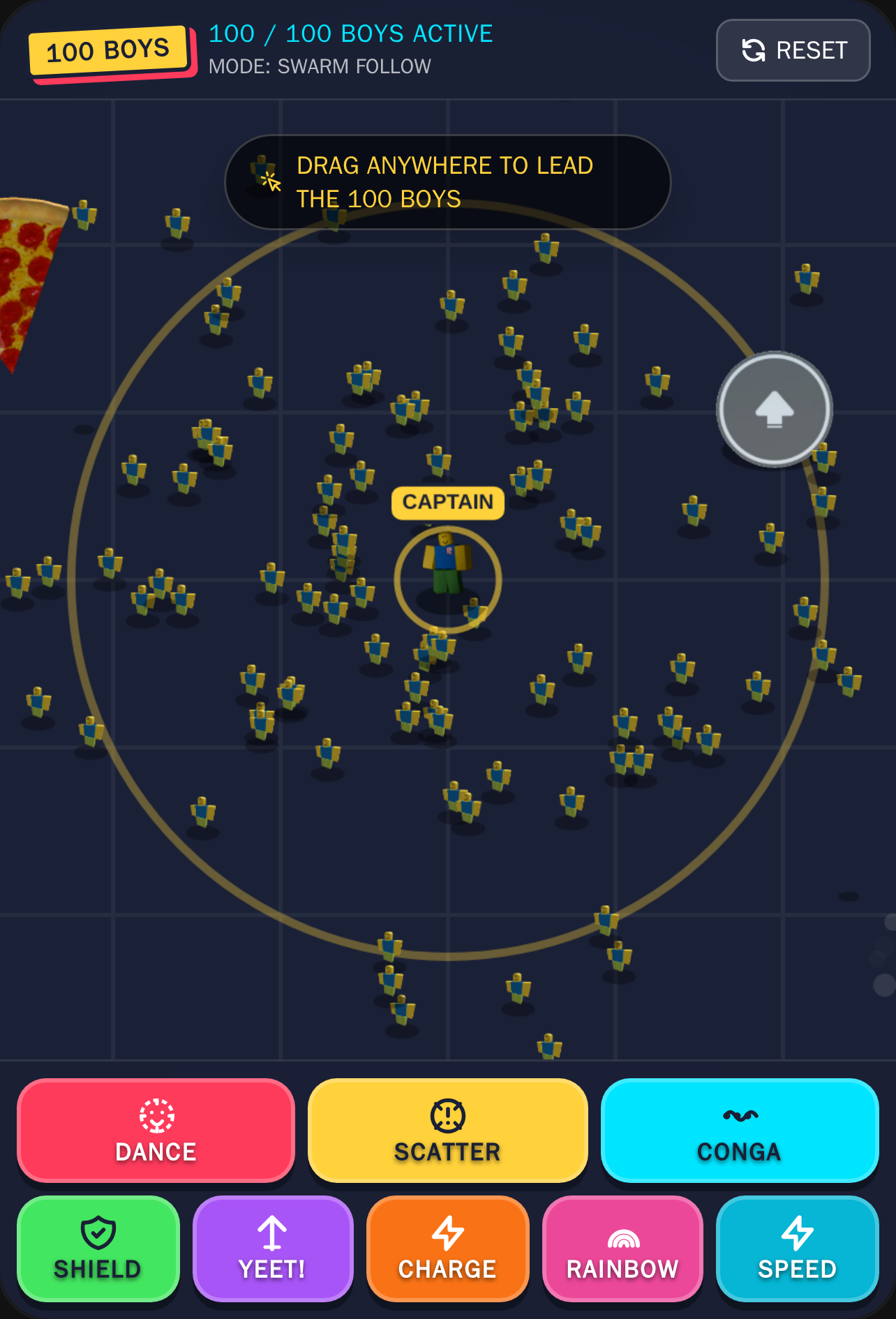 100 Boys Mega Swarm Plaza cover