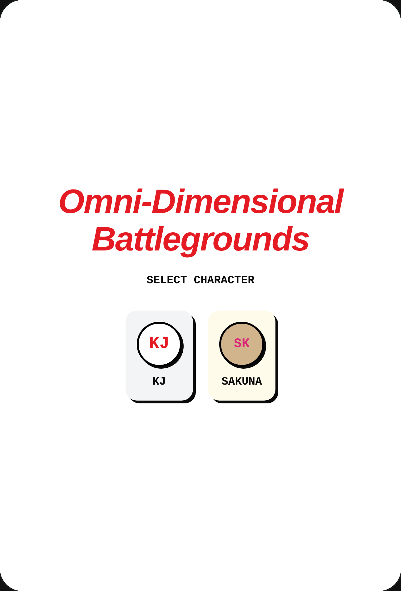 Omni-dimensional battlegrounds (WIP) cover