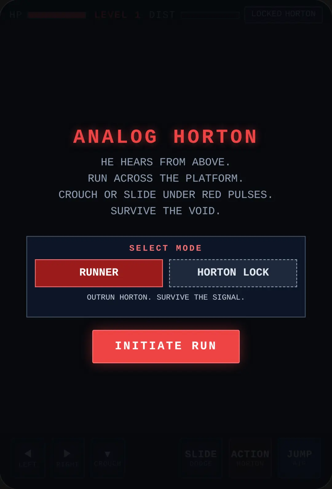 Analog Horton cover