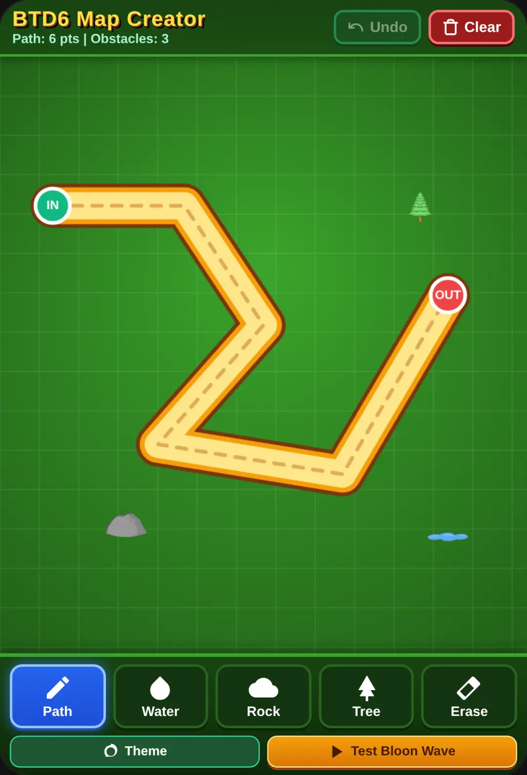 BTD6 Map Creator.