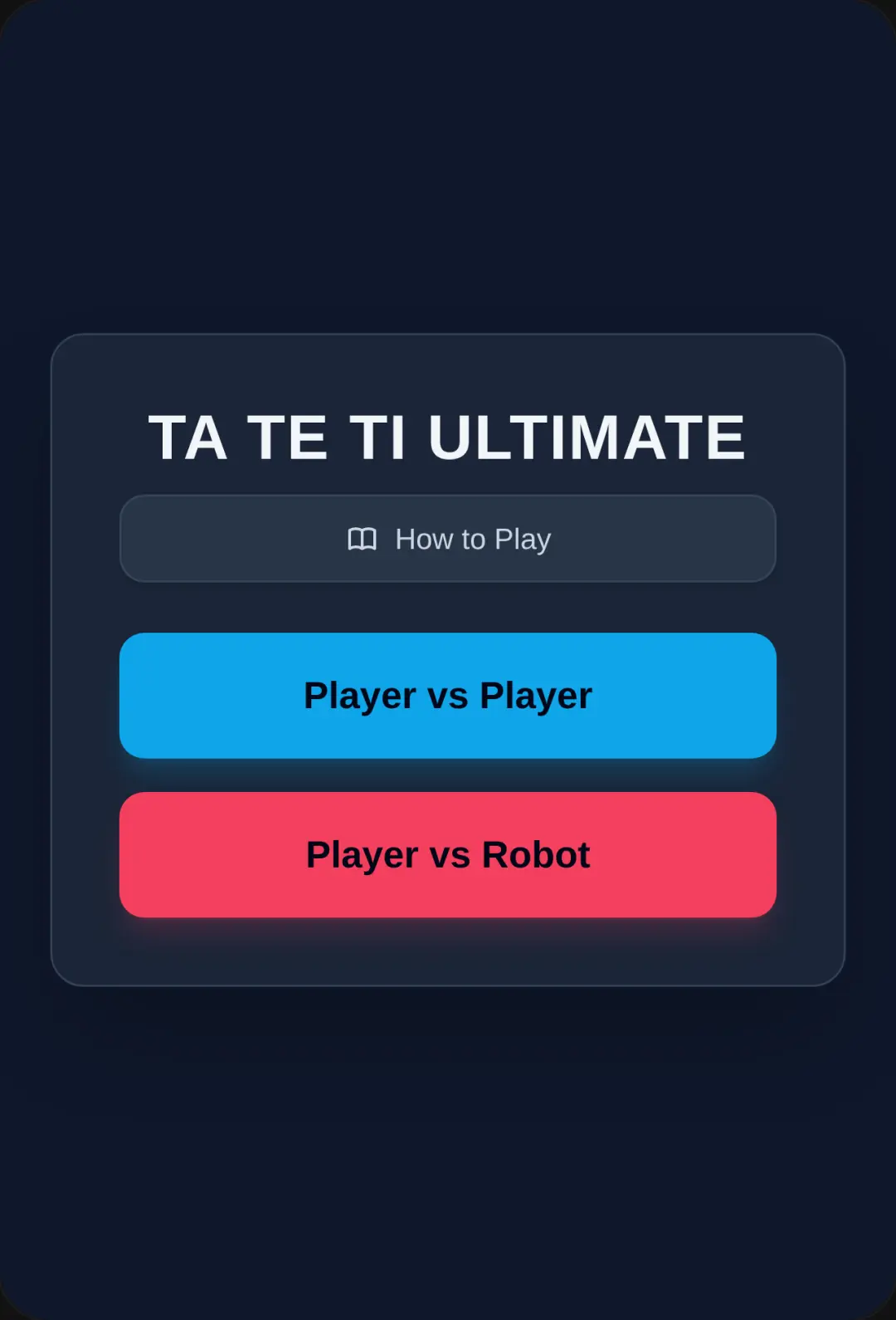 Ta Te Ti Ultimate cover