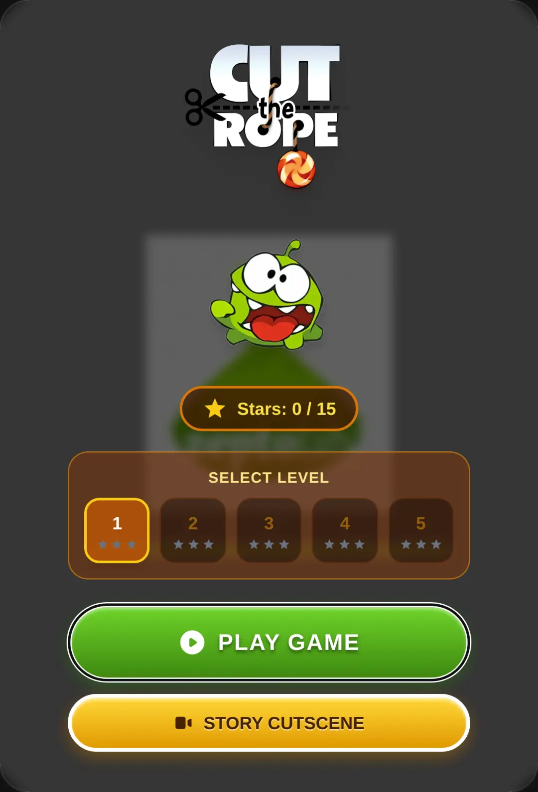 Cut the Rope cover