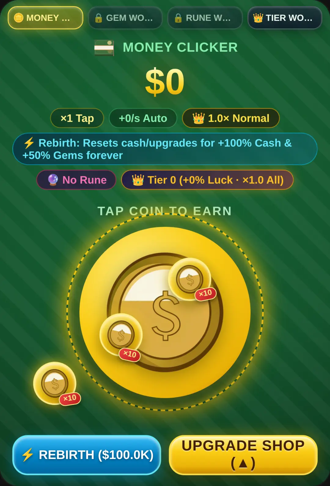 Money Clicker ver 1.2 cover