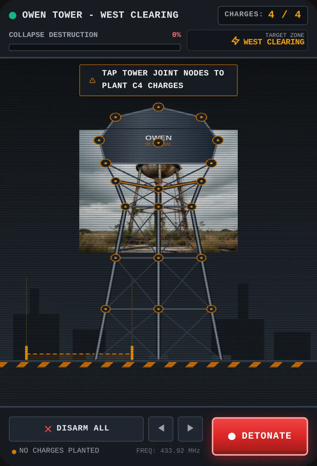 Owen Water Tower Demolition cover