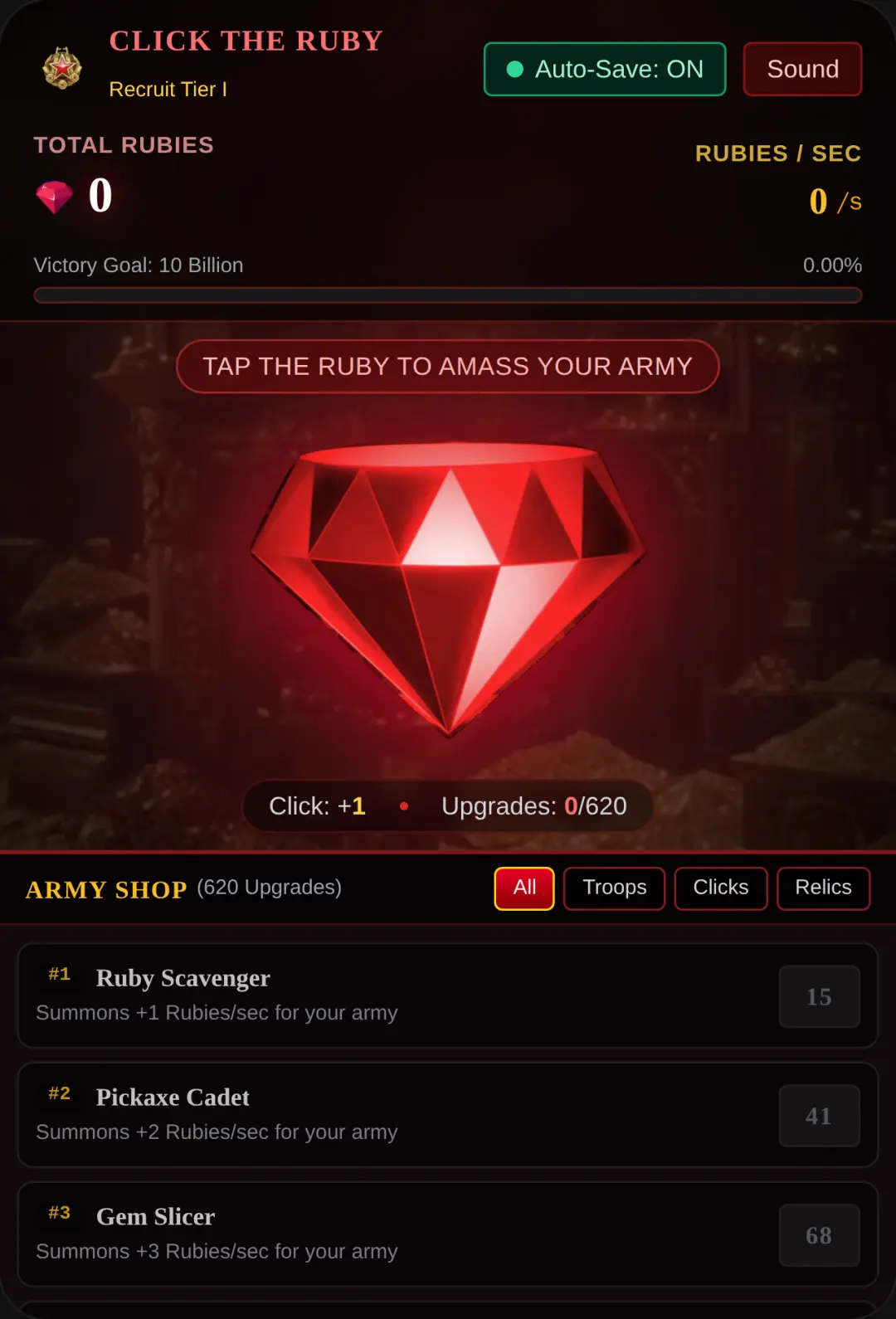 Click The Ruby! cover