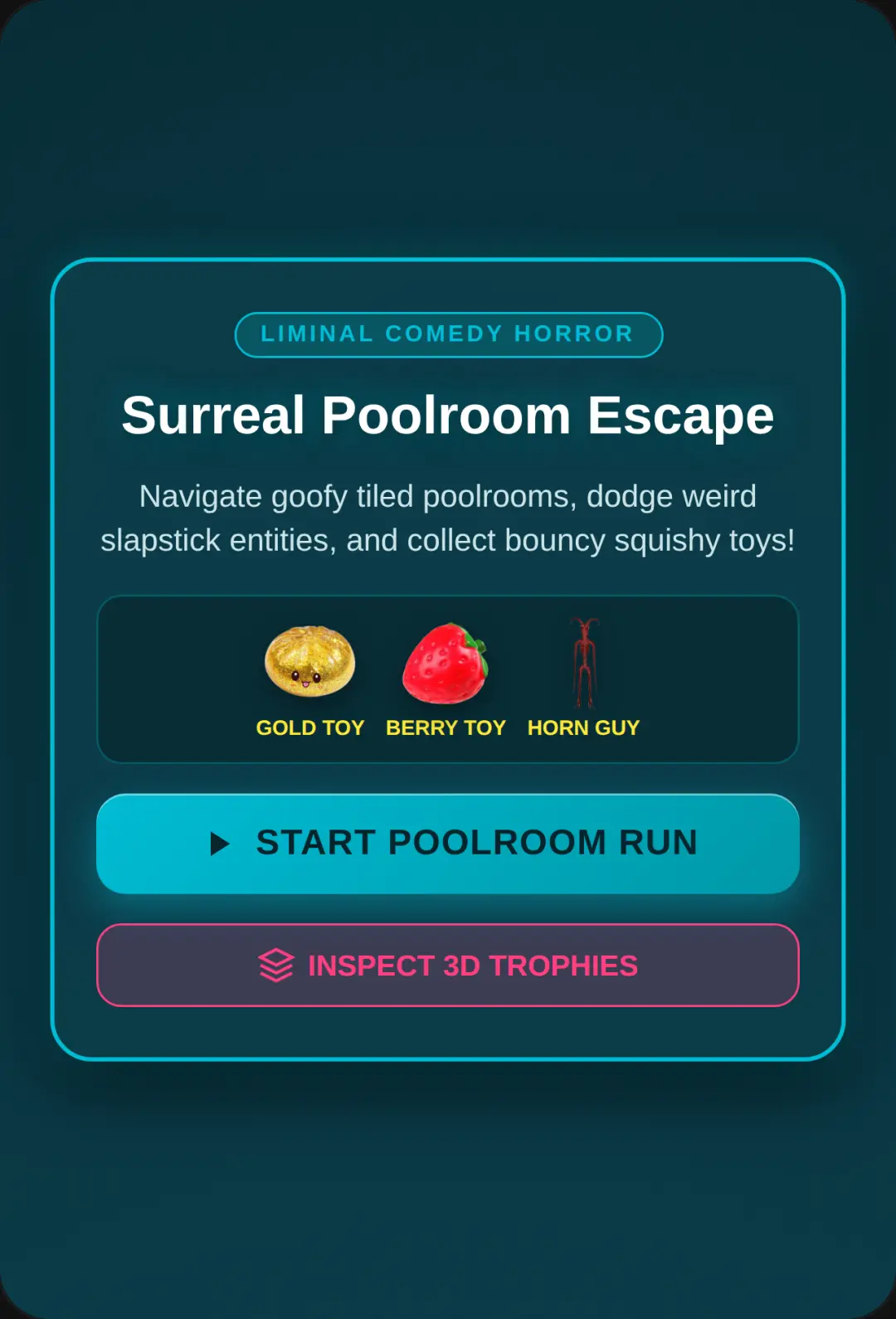 Surreal Poolroom Escape cover