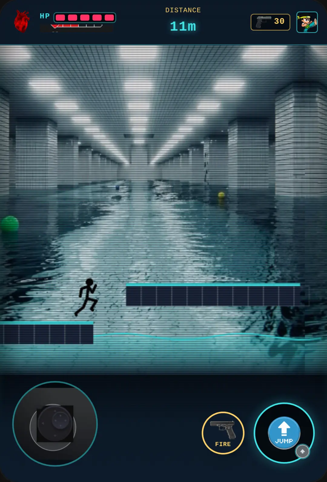 Poolrooms Runner - Liminal Platformer cover