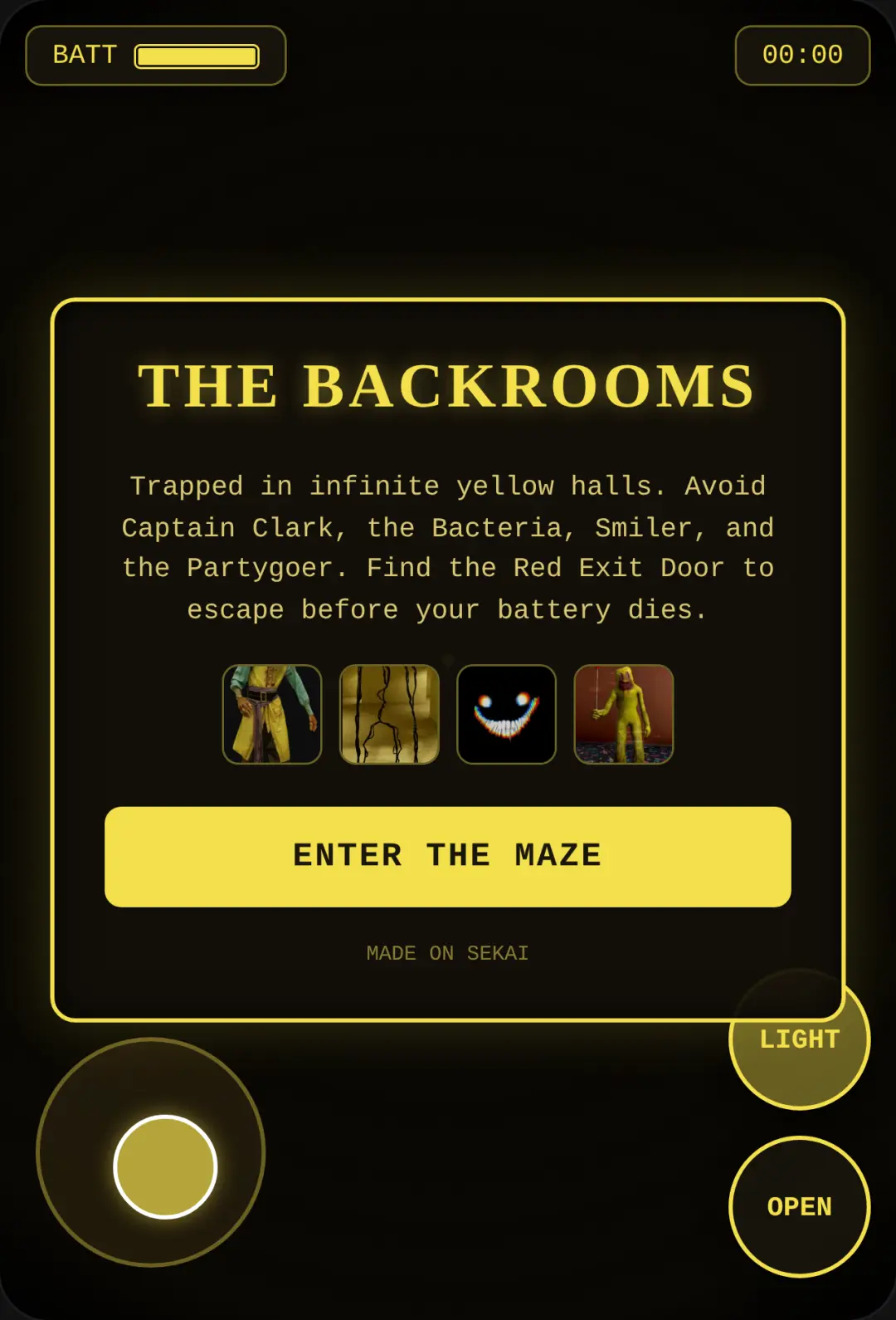 Escape the Backrooms cover