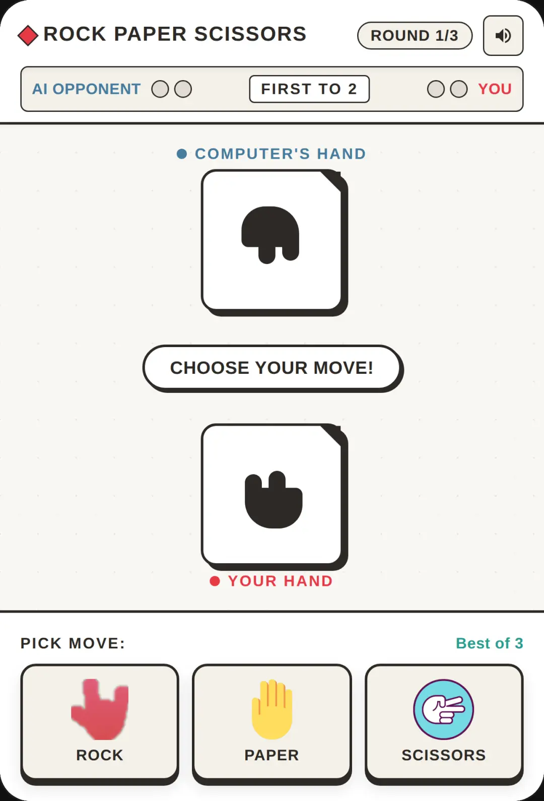 Rock Paper Scissors cover