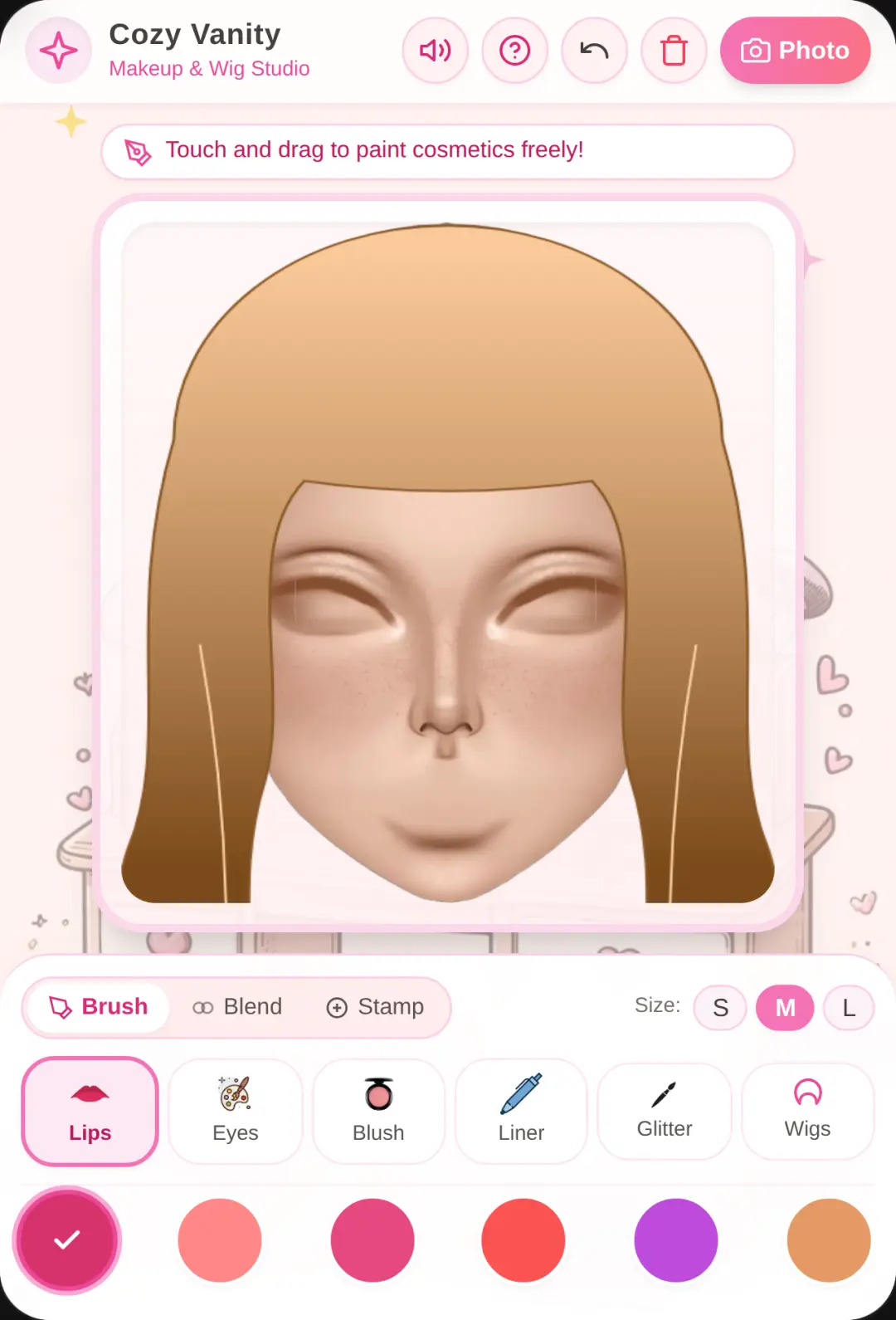 makeup!! Wigs and more!! -cozy makeup simulator cover