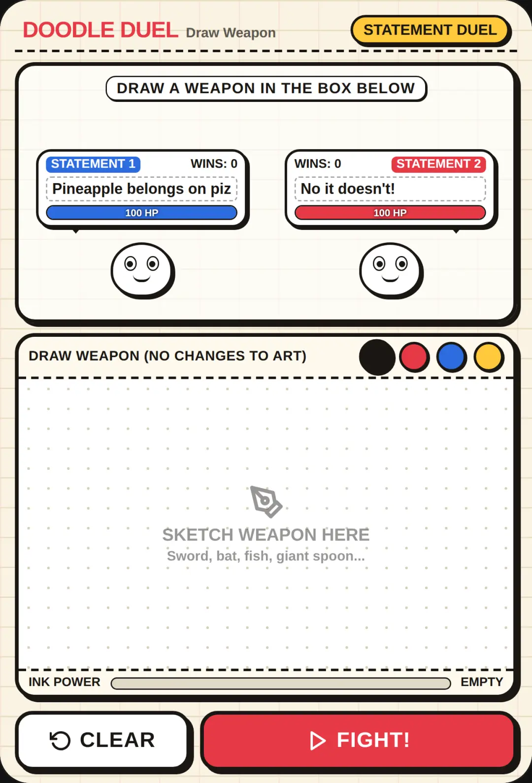 Doodle Duel: Statement Battle cover