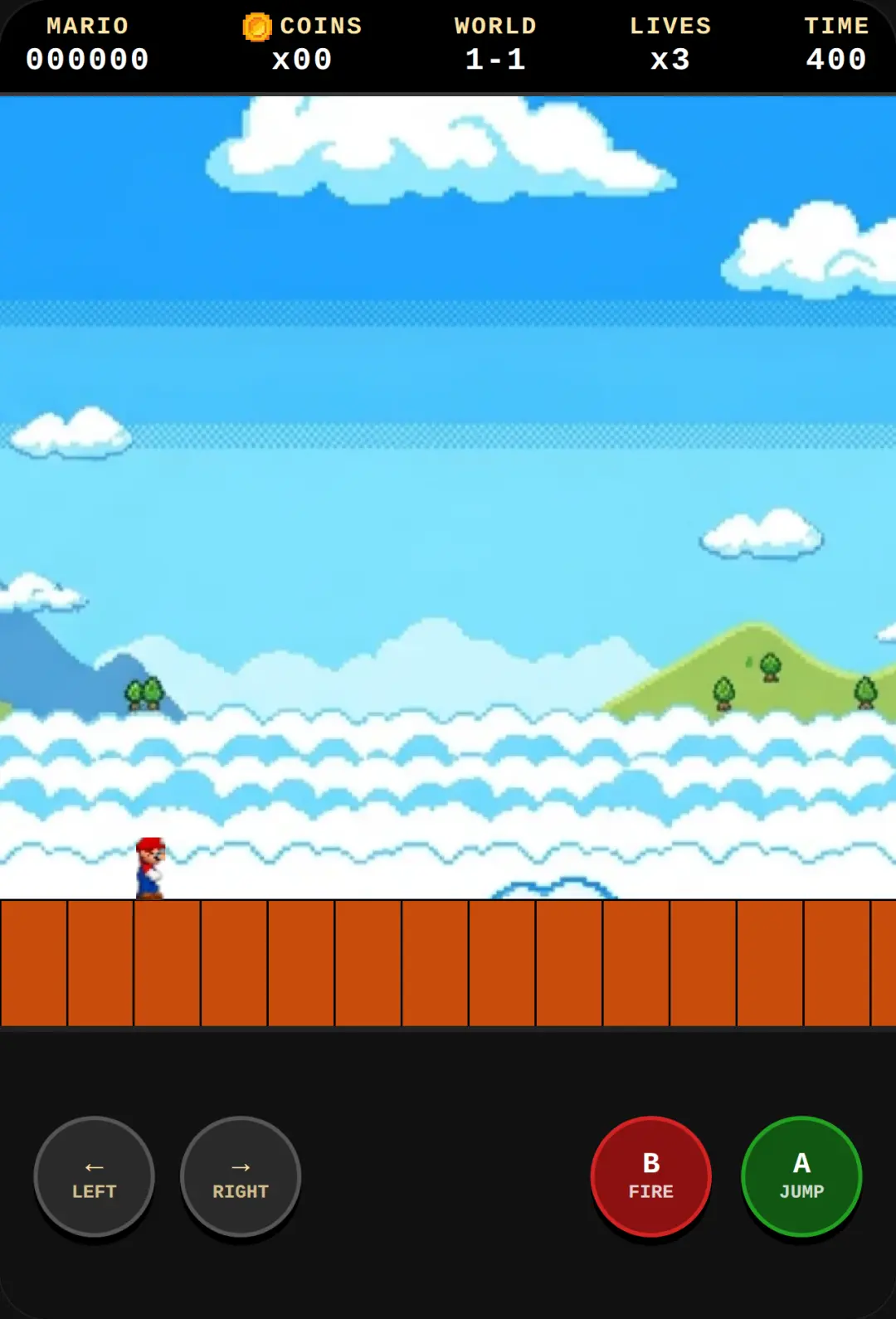 Super Mario Bros. (1985 NES) cover