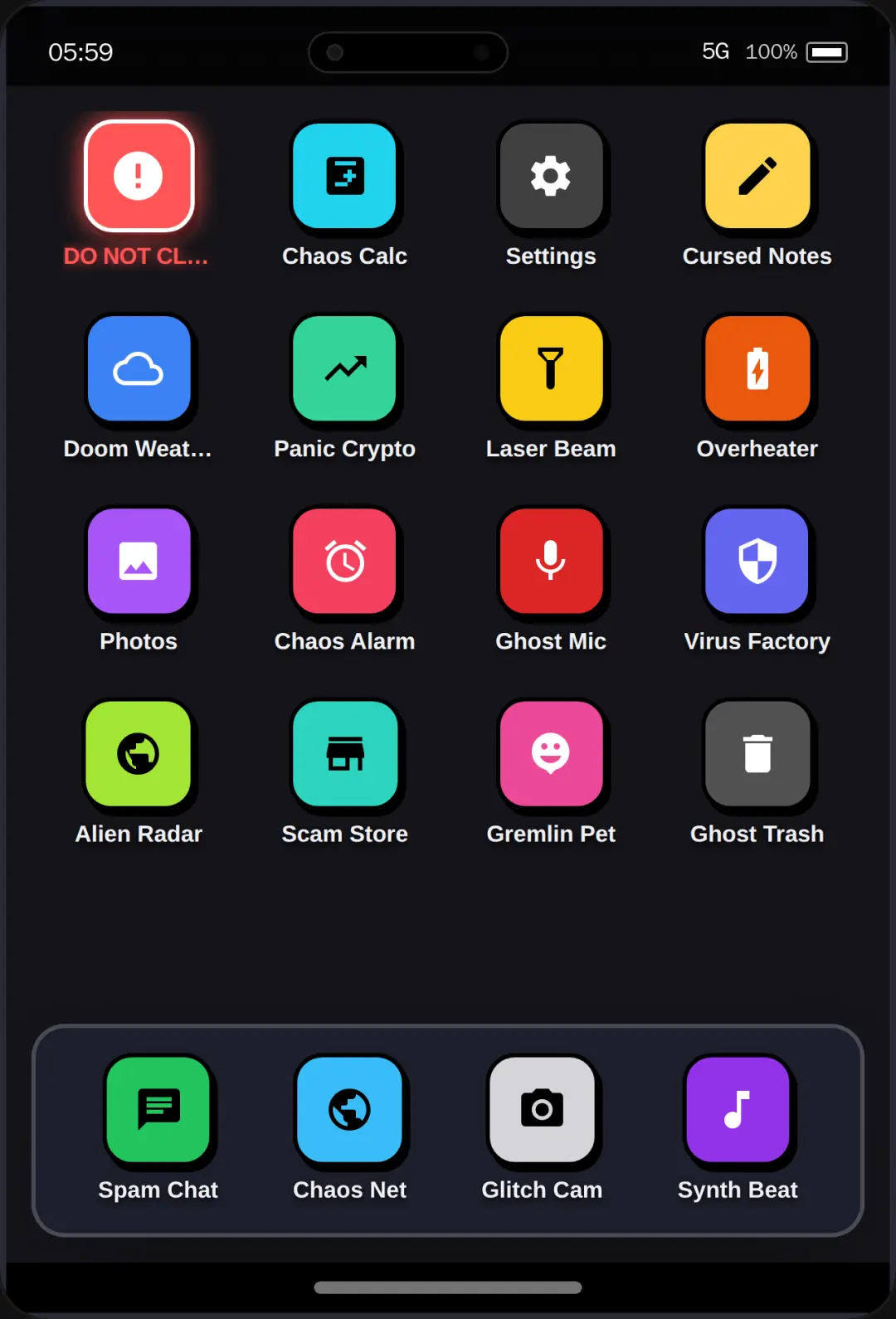 Chaotic Phone Simulator cover