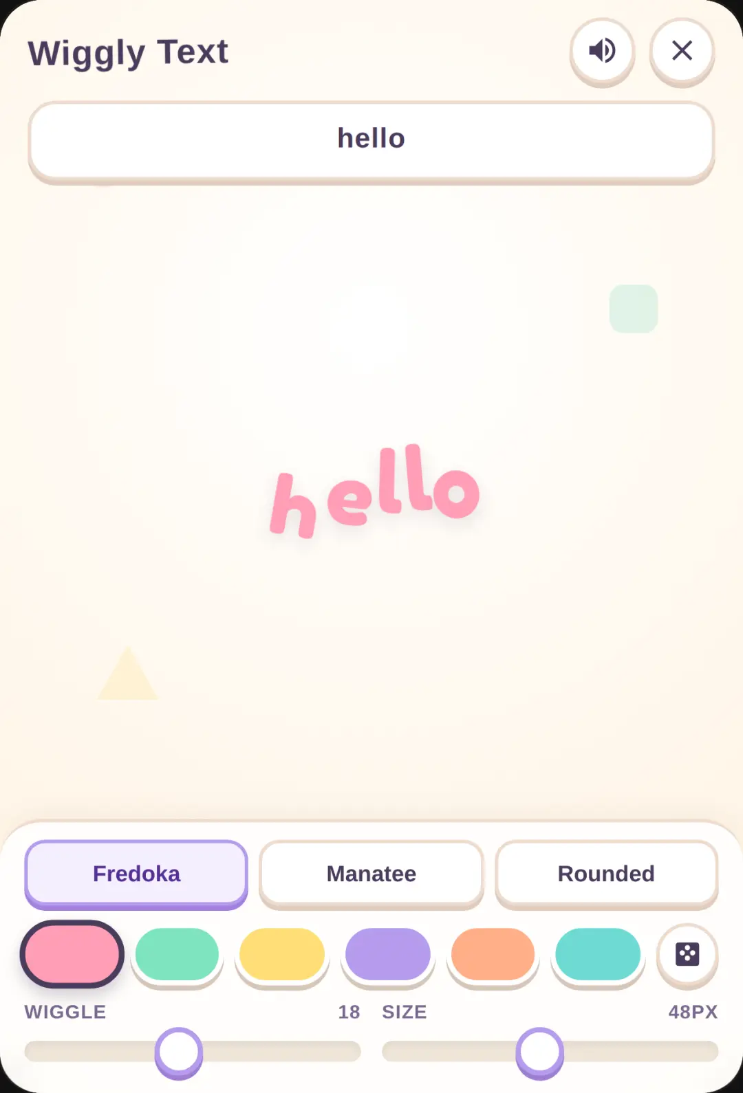 Wiggly Text cover