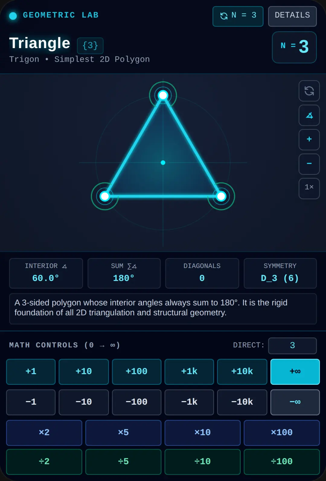 Infinite Shape Generator & Geometric Explorer cover