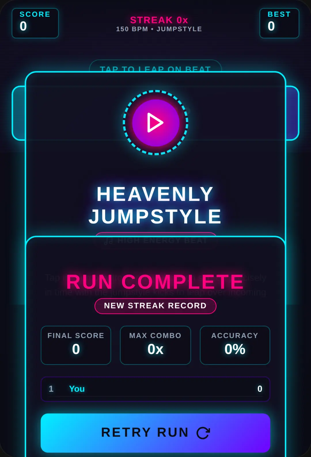 Heavenly Jumpstyle Beat Jump cover